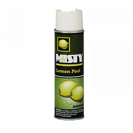 Handheld Air Deodorizer, Lemon Peel, 10 oz Aerosol Spray, 12/Carton (1001842)