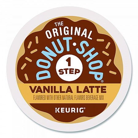 Vanilla One Step Latte K-Cups, 20/Box (8177)