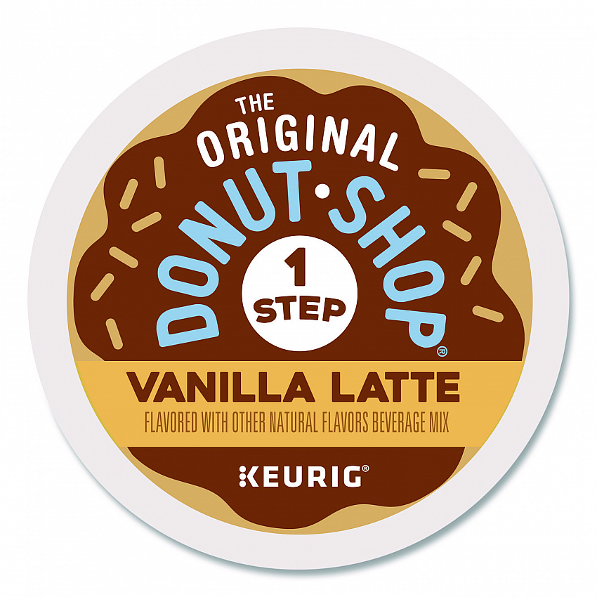 Vanilla One Step Latte K-Cups, 20/Box (8177)