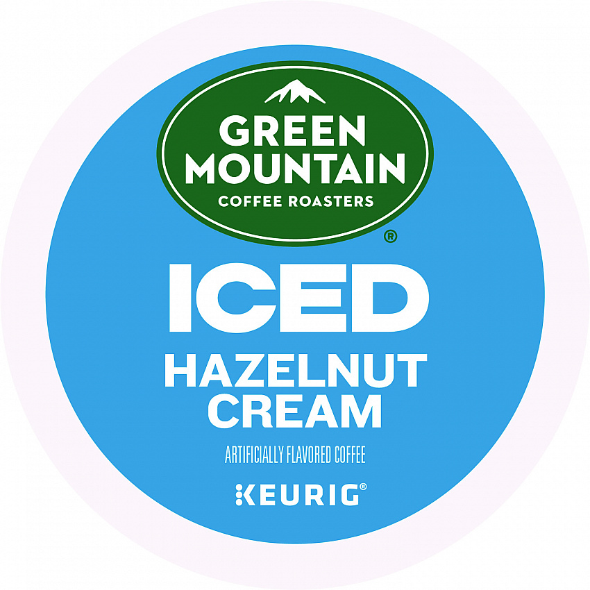 Hazelnut Cream Brew Over Ice Coffee K-Cups, 24/Box (9029)