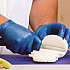 Industrial Vinyl Gloves, Powder-Free, X-Large, 3 mil Thick, 9.5