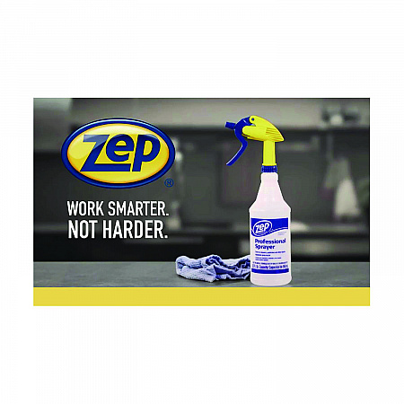 Professional Spray Bottle with Trigger Sprayer, 32 oz Bottle, Clear (HDPRO36EA)