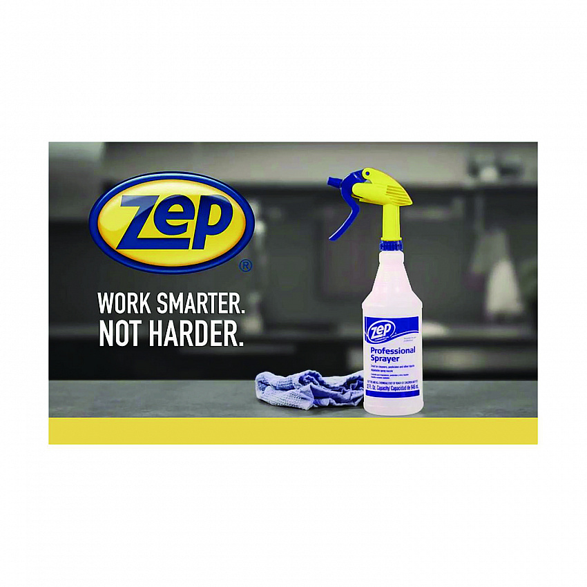 Professional Spray Bottle with Trigger Sprayer, 32 oz Bottle, Clear (HDPRO36EA)