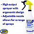 Professional Spray Bottle with Trigger Sprayer, 32 oz Bottle, Clear (HDPRO36EA)