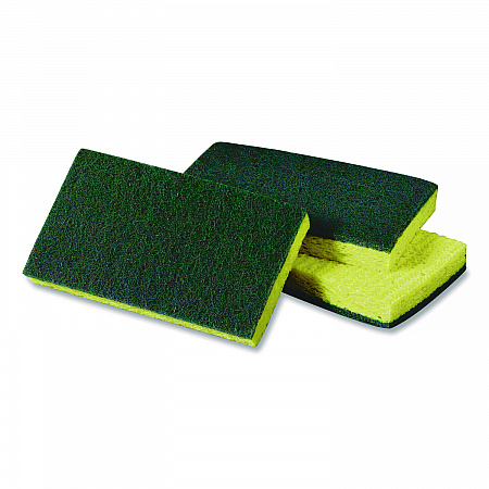 Medium-Duty Scrubbing Sponge 74, 3.6 x 6.1, 0.7