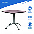 CafeWorks Cafe-Height Table, Square, 36