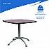 CafeWorks Cafe-Height Table, Square, 36