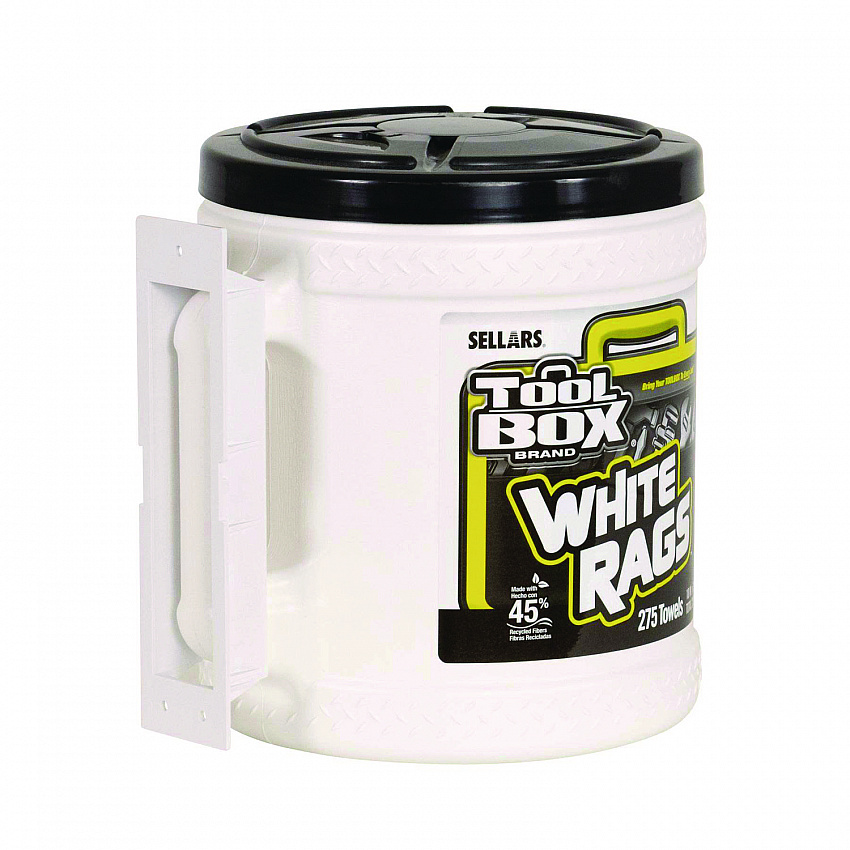 Z300 Wipers Big Grip Dispenser, 1-Ply, 10 x 12, White, 2/Carton (20420)