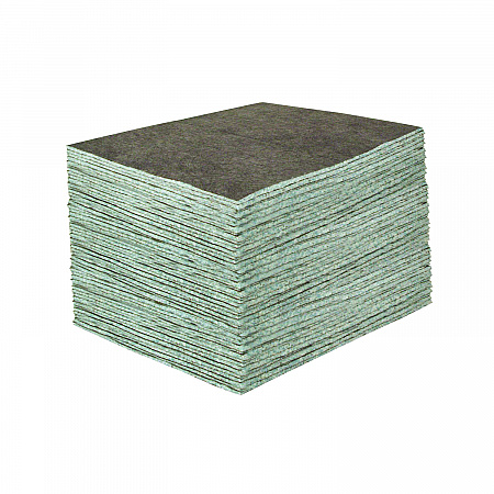 DuraSoak Universal Sorbents Medium Duty Pad, 0.26 gal, 15 x 19, 100/Carton (23200)