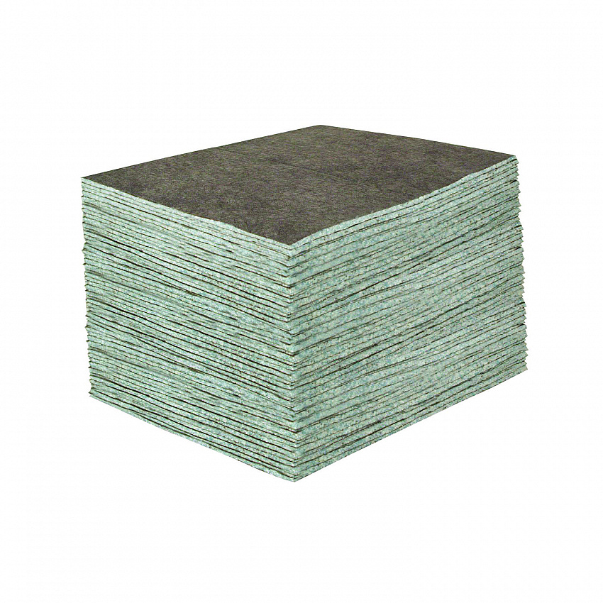 DuraSoak Universal Sorbents Medium Duty Pad, 0.26 gal, 15 x 19, 100/Carton (23200)