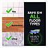 Heavy-Duty Dry Refill Cloths, 10.3 x 7.8, White, 20/Pack, 4 Packs/Carton (77197)