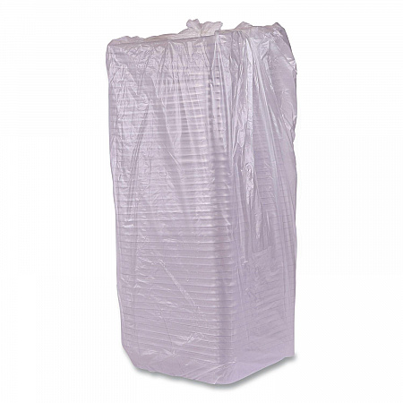 Renewable and Compostable Lids, 8.8 x 8.8 x 1.64, Clear, Plastic, 200/Carton (EPSCS9SLID)