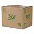 Renewable and Compostable Lids, 8.8 x 8.8 x 1.64, Clear, Plastic, 200/Carton (EPSCS9SLID)