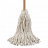 Handle/Deck Mop, #32 White Cotton Head, 54
