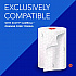 Slimroll Electronic Towel Dispenser, 12.35 x 7.25 x 11.8, Black (47196)