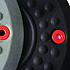 AFS-TEX 2000X Anti-Fatigue Mat, Oval, Black Anti-Slip Surface, 16