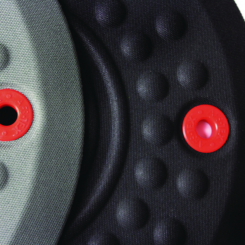 AFS-TEX 2000X Anti-Fatigue Mat, Oval, Black Anti-Slip Surface, 16" x 24" (FCA21624XBK)