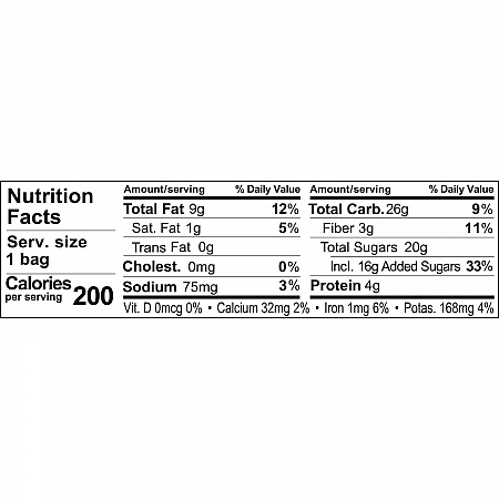 Fruit and Nut Classic Trail Mix, 1.5 oz Bag, 18/Carton (00330)