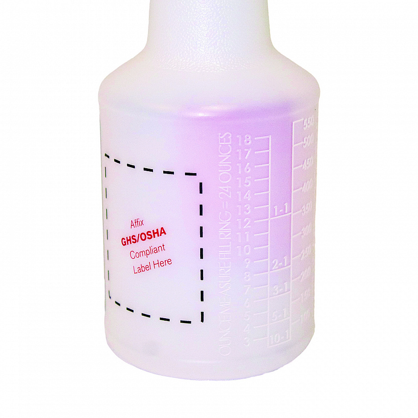Spray Alert System, 24 oz, Natural with Red/White Sprayer, 3/Pack, 32 Packs/Carton (5024SS)