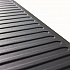 AFS-TEX 6000X Anti-Fatigue Mat, Rectangular, Midnight Black Ribbed Surface, 23