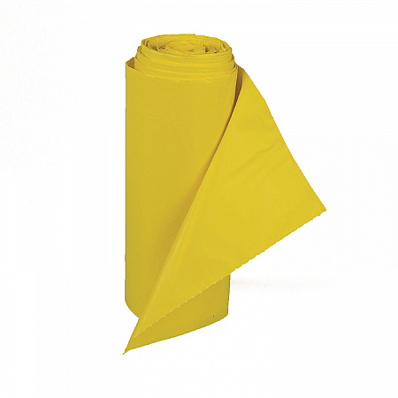 Low-Density Commercial Can Liners, Infectious Waste Biohazard, 30 gal, 1.15 mil, 30