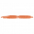 Wave 3D Urinal Deodorizer, Mango Scent, Orange Color, 10/Box (3WDS60MAN)