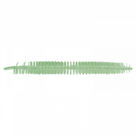 Wave 3D Urinal Deodorizer, Herbal Mint Scent, 58 g, 10/Box, 6 Boxes/Carton (3WDS60MIN)