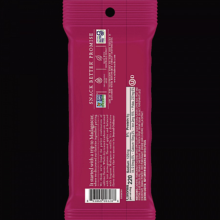 Pomegranate Vanilla Glazed Mix Cashews, 1.5 oz Bag, 18/Carton (00328)