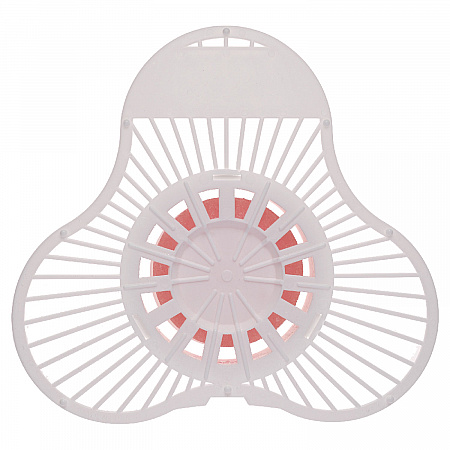 Para Urinal Screen w/Deodorizer Block, Cherry Scent, 4 oz, Dozen (12USPB)