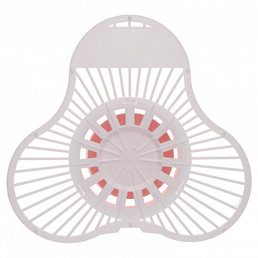 Para Urinal Screen w/Deodorizer Block, Cherry Scent, 4 oz, Dozen (12USPB)