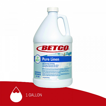 SenTec Pure Linen Concentrate Odor Eliminator, Pure Linen, 128 oz Bottle, 4/Carton (41300400)