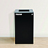 29 Gallon Trash/Recycling Cans, Steel, Blue Recycling with Circle Lid, Black Trash Can with Square Lid (4450BLKKIT6)