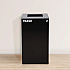 29 Gallon Trash/Recycling Cans, Steel, Green Mixed Recycling Can with Square Lid, Black Trash Can with Square Lid (4450BLKKIT10)