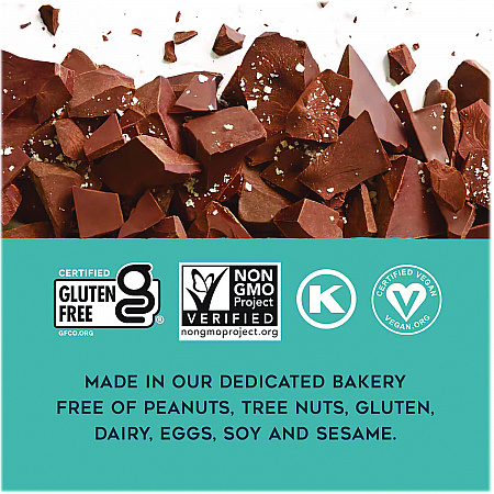 Sweet 'N Salty Gluten-Free Dark Chocolate Sea Salt Seed and Oat Bar, 1.6 oz Bar, 9/Box (ACY00504)