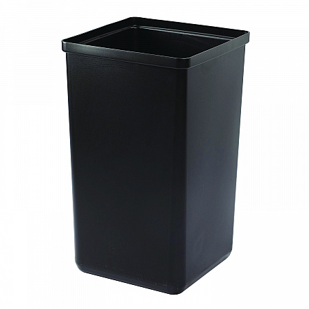 29 Gallon Trash/Recycling Cans, Steel, Green Compost Can with Square Lid (4450KITGRNSC)