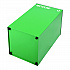 29 Gallon Trash/Recycling Cans, Steel, Green Recycling Can with Mixed Lid (4450KITGRNMR)