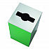 29 Gallon Trash/Recycling Cans, Steel, Green Can with Mixed Lid (4450KITGRNM)