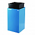 29 Gallon Trash/Recycling Cans, Steel, Blue Mixed Recycling Can with Mixed Lid (4450KITBLUMM)
