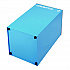 29 Gallon Trash/Recycling Cans, Steel, Blue Cans/Bottles Recycling Can with Circle Lid (4450KITBLUCC)