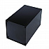 29 Gallon Trash/Recycling Cans, Steel, Black Can with Square Lid (4450KITBLKS)