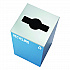 29 Gallon Trash/Recycling Cans, Steel, Blue Recycling Can w/Mixed Lid, Green Recycling Can and Black Trash Can with Sq Lid (4450BLKKIT26)