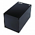 29 Gallon Trash/Recycling Cans, Steel, Blue Mixed Recycling w/Circle Lid, Green Recycling w/Mixed Lid, Black Trash w/Sq Lid (4450BLKKIT40)