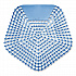 Anti-Splash Urinal Screen, Clean Cotton Scent, Blue, 0.11 oz, 10/Box (1004)