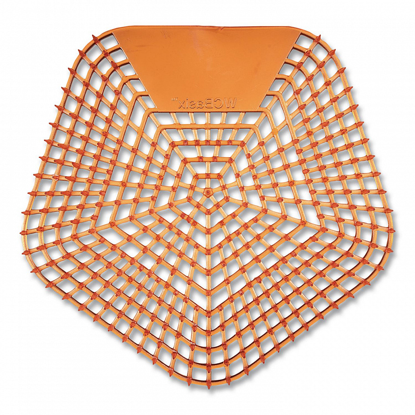 Anti-Splash Urinal Screen, Mango Mist Scent, Orange, 0.11 oz, 10/Box (1006)