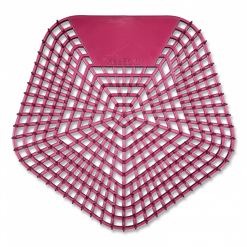 Anti-Splash Urinal Screen, Apple Cinnamon Scent, Red, 0.11 oz, 10/Box (1007)