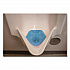 Anti-Splash Urinal Screen, Clean Cotton Scent, Blue, 0.11 oz, 10/Box (1004)