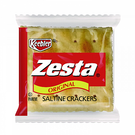 Zesta, Individually Wrapped, Saltine, 500/Carton (01008)