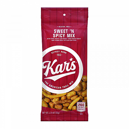 Trail Mix Variety Pack, Assorted Flavors, 24 Packets/Box (KAR08362)