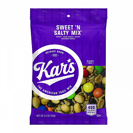 Trail Mix Variety Pack, Assorted Flavors, 18 Bags/Carton (KAR08825)