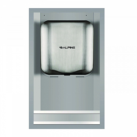 Hemlock Recess Wall Kit, 3.38 x 16.38 x 26, Stainless Steel (ALP400RECESS)